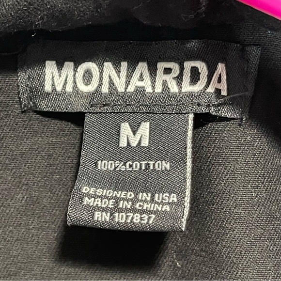 Monarda Patchwork Utility Black Jacket with Hood - Picture 13 of 13